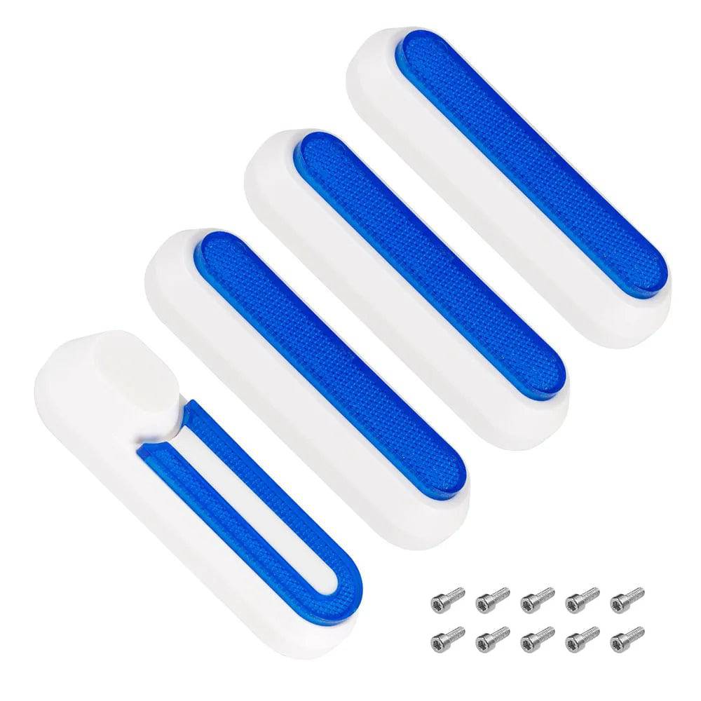 Front Fork Rear Wheel Protection Cover for Xiaomi 1S Pro 2 MI3 Electric Scooter Hub Cap Reflective Protect White Red Blue Shells-WAYBIKER