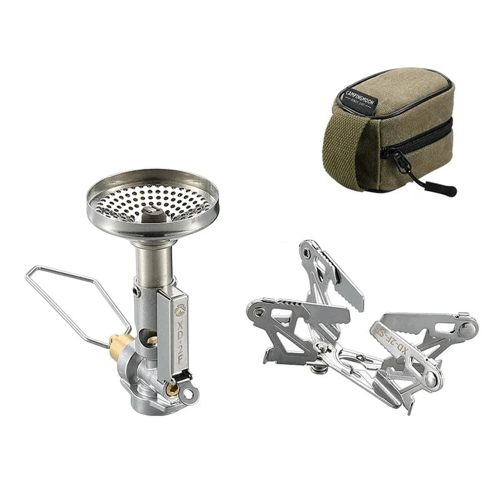 CAMPINGMOON Gas Burner Outdoor Split-type Camping Furnace Separated Portable Gase Stove Survival Cooker Tourist Hiking Equipment-WAYBIKER