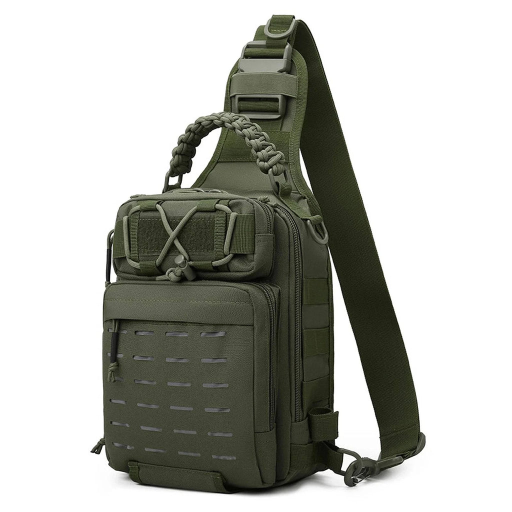 Fishing Sling Bag Fishing Tackle Storage Bag Tool Bag Oxford Cloth for Outdoor Fishing Hiking Hunting Camping-WAYBIKER