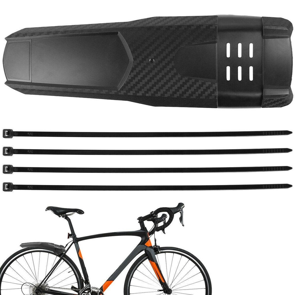 2PCS/1PC Front Rear Bicycle Mudguard MTB Bike Fender Mountain Bike Carbon Fiber Wheel Fenders Mudguard Cycling Parts Accessories-WAYBIKER