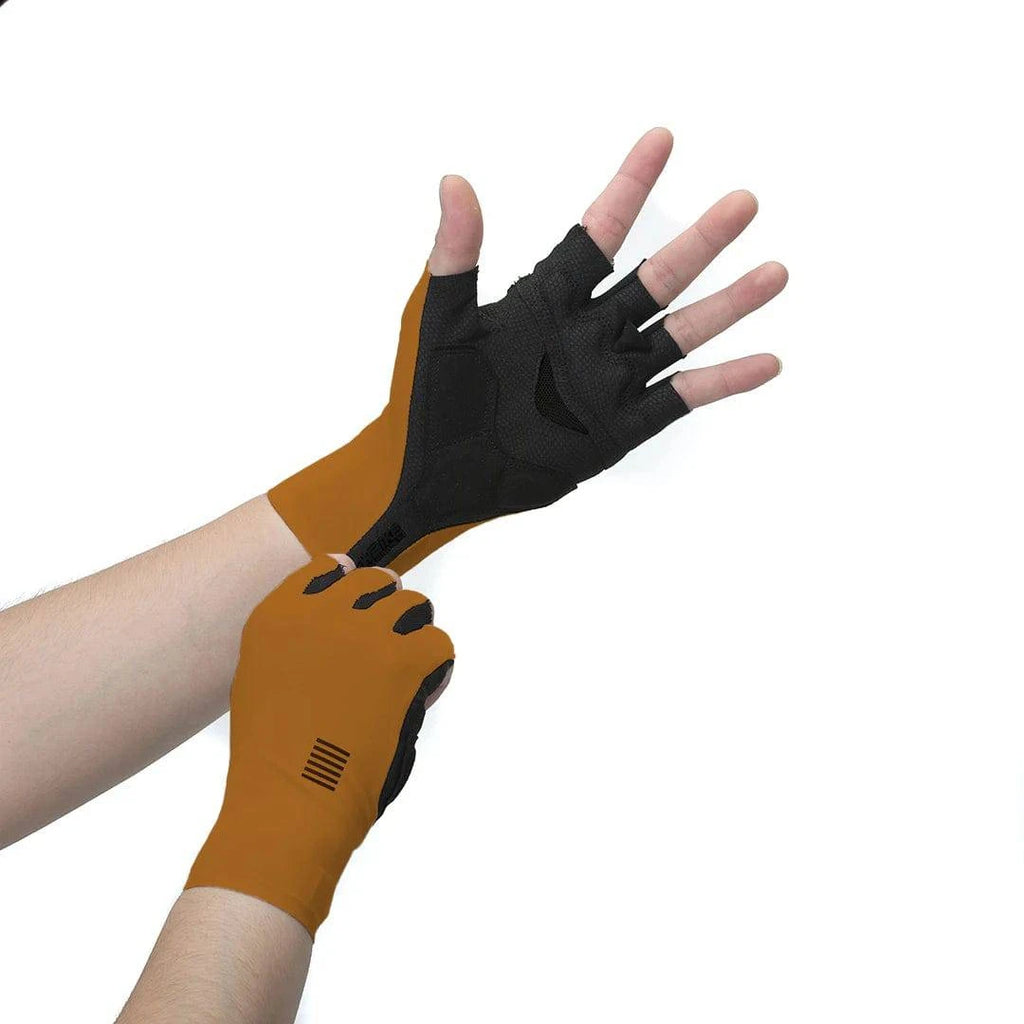 YKYWBIKE Cycling Gloves  MTB Bike Gloves Sports Half Finger Bicycle Goves Men Women Breathable Shockproof Gloves-WAYBIKER