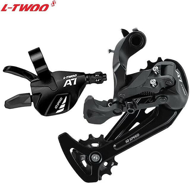 LTWOO A7 10 Shifter Groupset MTB Bike 1X10 Speed Trigger Lever Rear Derailleur Switches Compatible SRAM SHIMANO Max-52T Cassette-WAYBIKER