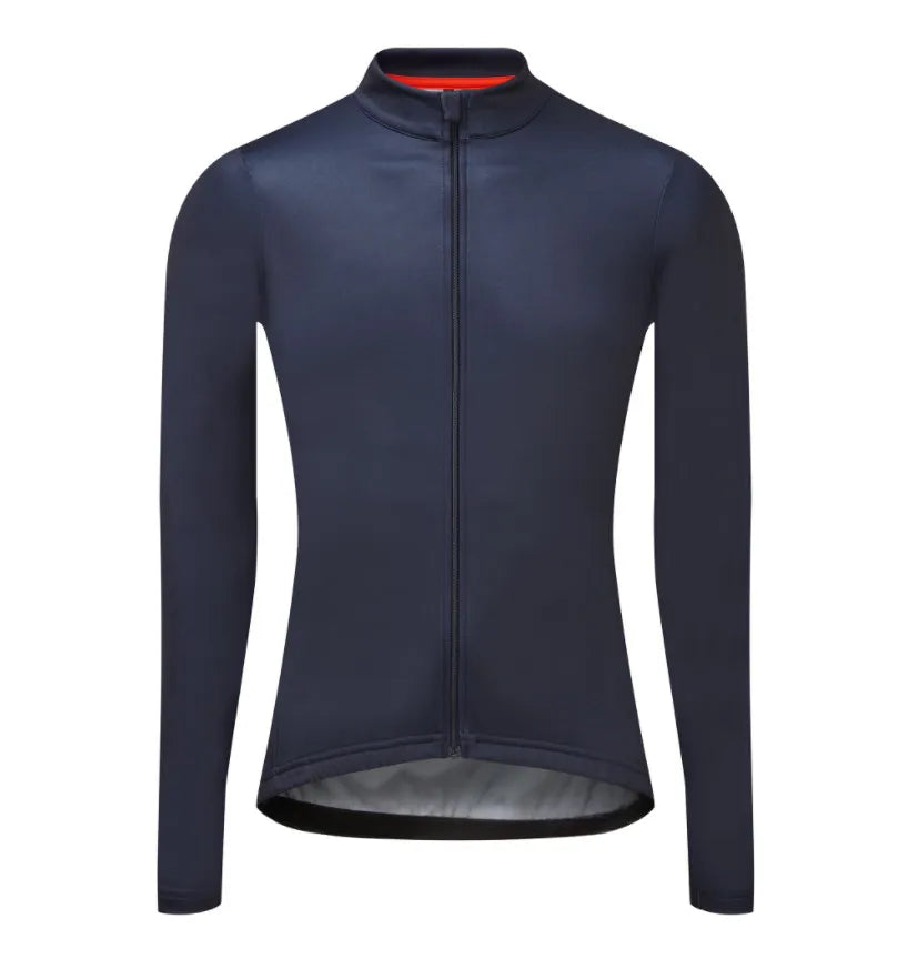 Men's Cycling Jersey Spring and Autumn Breathable Male Long Sleeves Bicycle Clothes Cycling Shirt Mountain-WAYBIKER