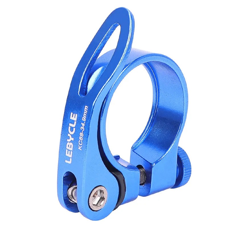 Lebycle Road Bike Aluminum Ultralight Quick Release Bicycle Seat Post Clamp BIKE SEAT PILLAR  QUICK RELEASE-WAYBIKER
