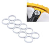 10 Pcs Bicycle Double Disk Change Single Disk Dental Plate Washer Chain Wheel Plate Screw Gasket Crankset Bolt Ring