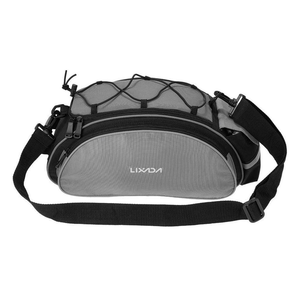 Bicycle Rear Seat Bag Multifunction Waterproof MTB Bicycle Pannier Bag Bike Rack Bag With Rain Cover-WAYBIKER