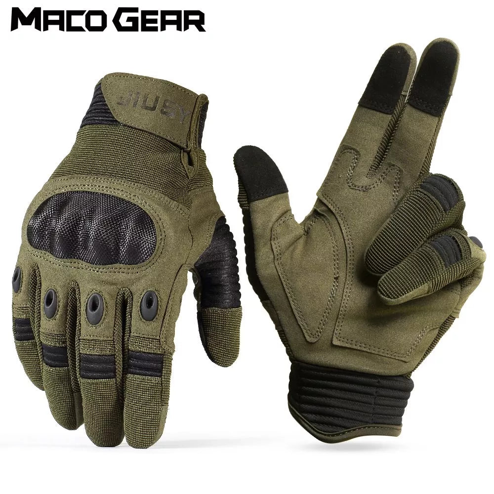 Men Full Finger Tactical Touch Screen Gloves Army Military Riding Cycling Bike Skiing Training Climbing Airsoft Hunting Mittens-WAYBIKER