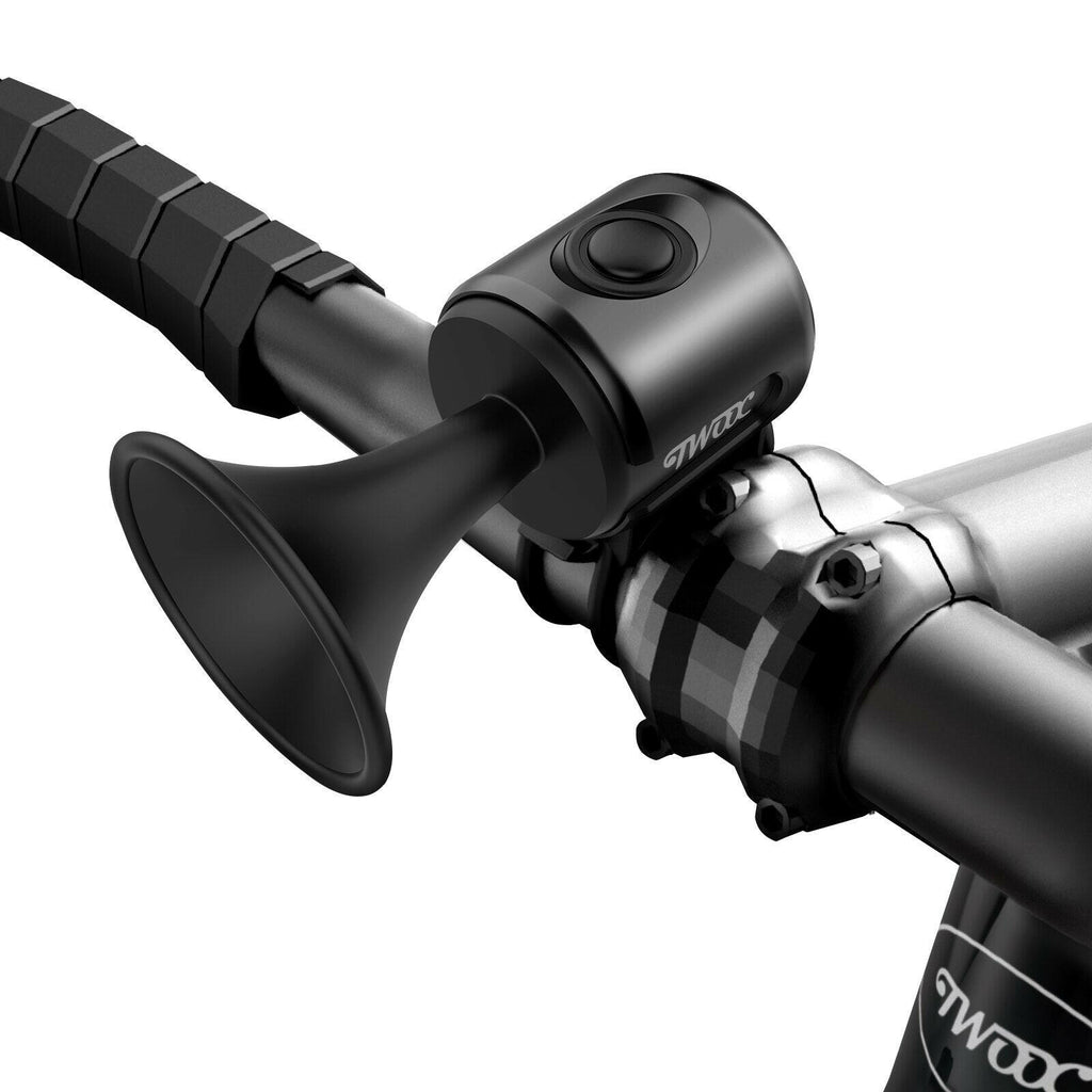 TWOOC Bicycle Electronic Horn Loud Warning Sound CR2032 Battery 120dB IPX4 Waterproof Suitable for Road and Mountain Bike-WAYBIKER