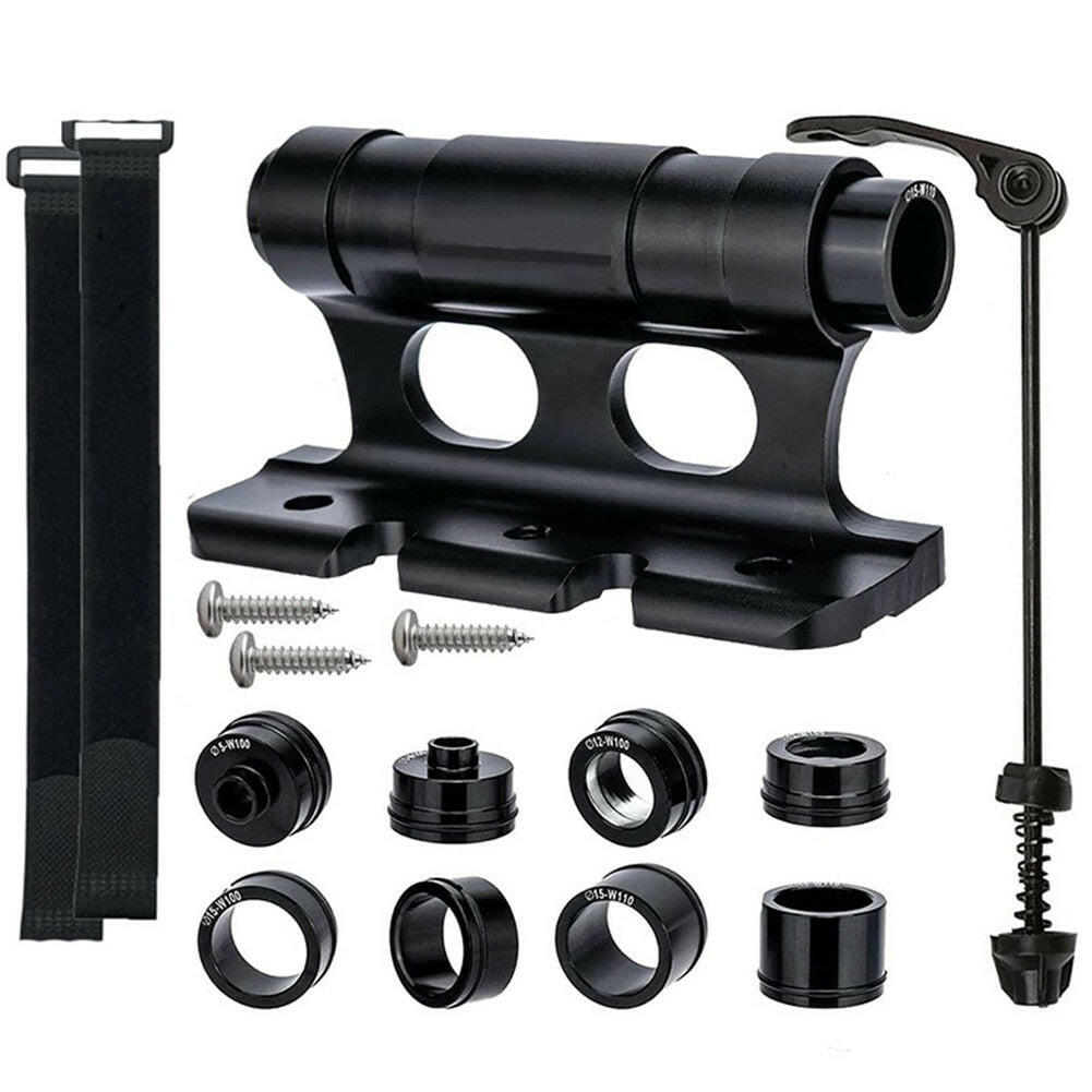 1 Set Car Carrying Bicycle Fixed Front Fork Bracket Roof Rack Mount Road Bike Front Fork Quick Release Fixed Clip Mount-WAYBIKER