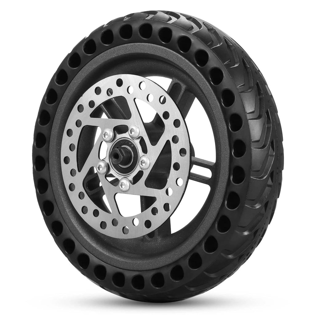 Electric Scooter Rear Tire with Wheel Hub Disc Brake Set 8.5 inch Wheel Replacement for Xiaomi M365 Electric Scooter Spare Parts-WAYBIKER