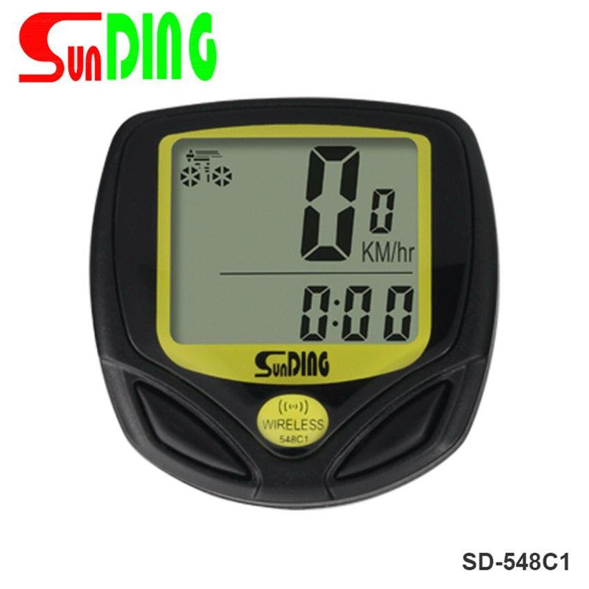 Sunding SD 548C1 Waterproof Wireless Cycling Bicycle MTB Road Bike Computer Odometer Speedometer bicycle computer-WAYBIKER