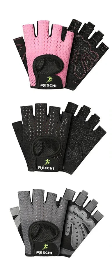 1Pair Workout Gloves for Men & Women, Full Palm Protection for Exercise Weightlifting Fitness Training Climbing Cycling Rowing-WAYBIKER