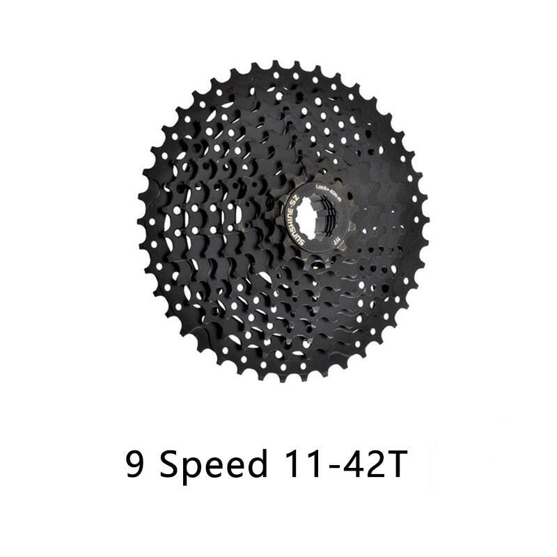 SUNSHINE 9 Speed MTB Road Bike Freewheel Cassette Flywheel 9S 25/28/32/36/40/42/46/50T for SHIMANO M370 M390 M4000 M590 Sram 9v-WAYBIKER