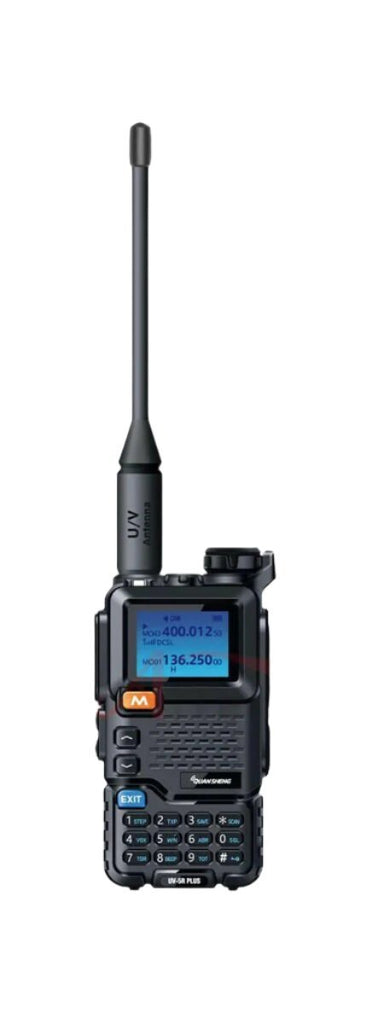 NEW Quansheng Walkie Talkie UV-5R PLUS UV-K5 Long Range Air Dual-Band 2-Way Radio 5W High Power 2200mAh Portable 200 Channel-WAYBIKER