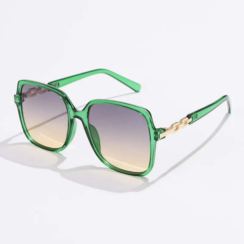 Fashion Square Trendy Cycling Sunglasses Women Big Frame Colorful Sun Glasses Female Gradient Outdoor Shades Ladies Eyewear-WAYBIKER