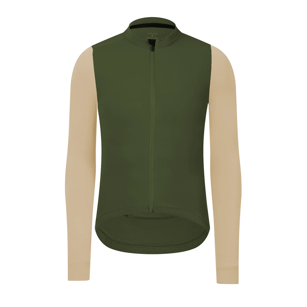Rsantce 2024 Winter Thermal Fleece Cycling Jersey Top MTB Bike Outdoor Men's Bicycle Clothing Long Sleeve Shirt Uniform