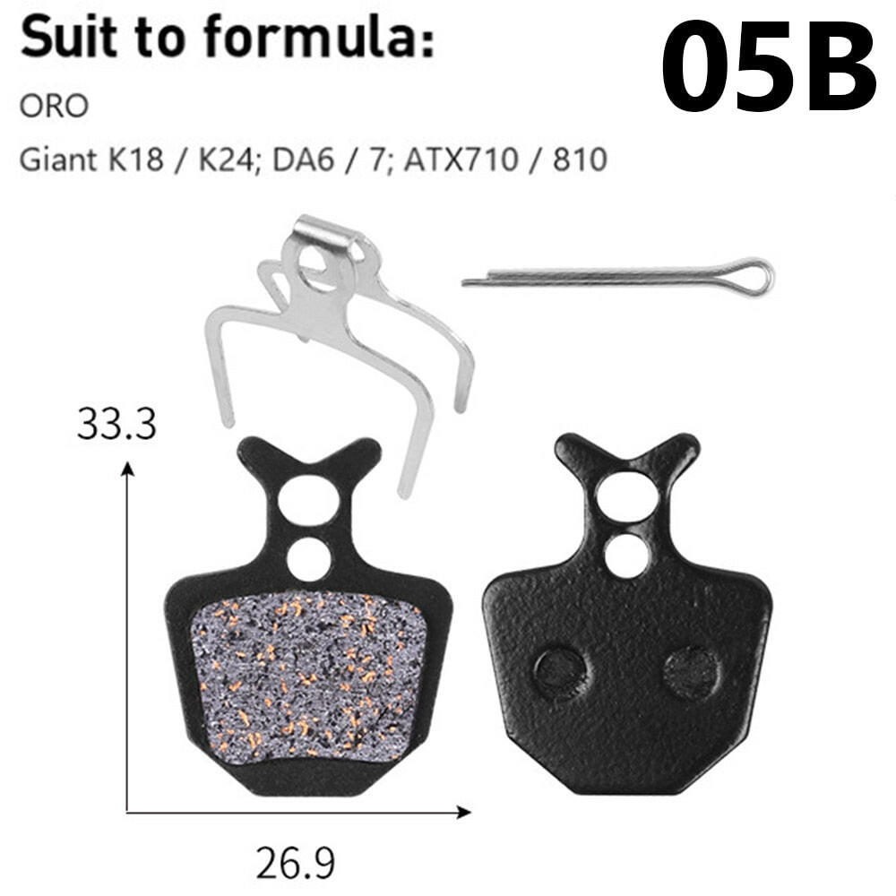 1 Pair/2pcs MTB DISC Brake Pads for Shimano XT DEORE MT200 315 For Magura/TEKTRO/AVID/MEGURA/HAYS Resin/Metal Disc Brake Pads-WAYBIKER