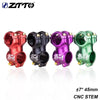 ZTTO Bicycle MTB 7 Degree 45mm Stem 31.8mm High-Strength Lightweight Handlebar Stem For Gravel XC AM Mountain Road Bike Parts-WAYBIKER
