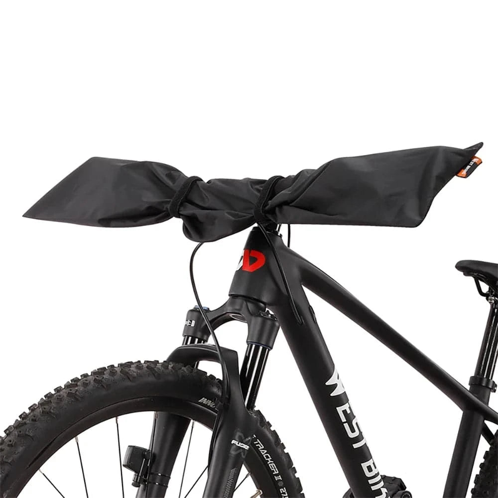 Bike Handlebar Protector Cover Waterproof Dustproof Road Bicycle Maintenance Cover Outdoor Bike Riding Handlebar Cover-WAYBIKER