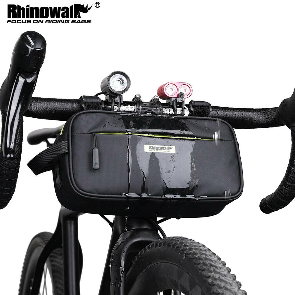 Rhinowalk New Handlebar Bag Waterproof Bicycle Bags Frame Pannier Bag Multifunction Portable Shoulder Bag Bike Accessorie-WAYBIKER