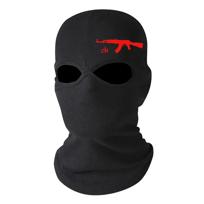 Full Face Cover Balaclava Hat Army Tactical CS Winter Ski Cycling Hat Sun protection Scarf Outdoor Sports Warm Face Masks-WAYBIKER