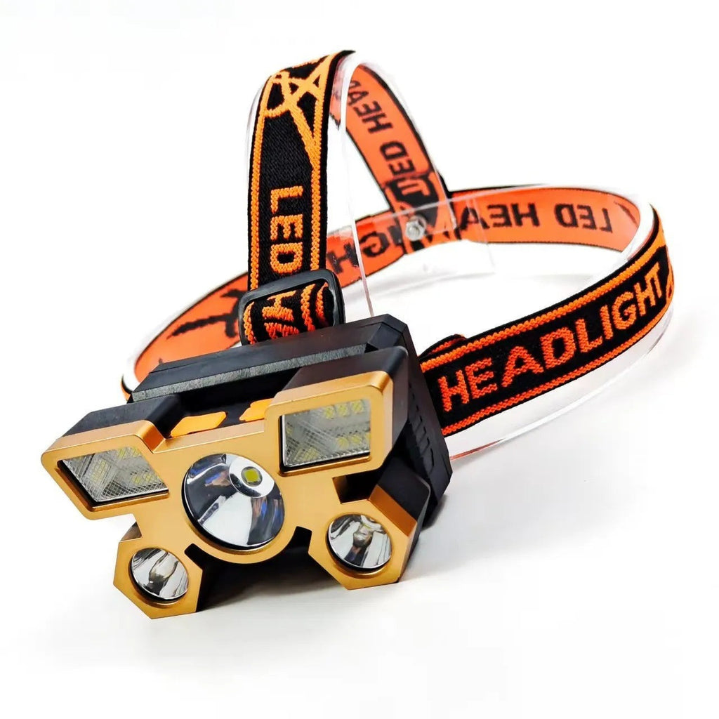 Powerful Rechargeable Head Flashlight for Fishing Led Headlamp Nitecore Camping Headlights Hunting Torch Hiking Front Lanterns-WAYBIKER