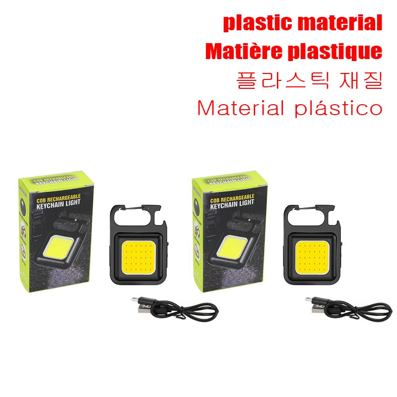 Pocket Multifunction Flashlight Work Light Outdoor Camping lamps Fishing Climbing Lantern LED Light-WAYBIKER