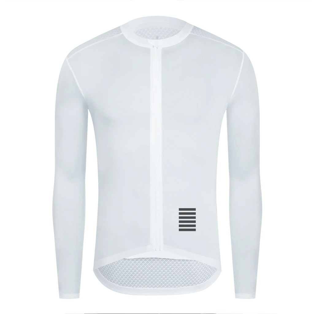 Ykywbike Men Cycling Jersey Long Sleeve Bicycle Jersey Pro Bike Shirt Cycling Shirt Man Breathable Man Cycling Maillot UV Summer-WAYBIKER