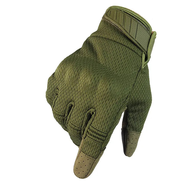 Men Women Multicam Tactical Gloves Antiskid Army Military Bicycle Airsoft Motorcycle Shoot Paintball Work Gear Camo Full Finger-WAYBIKER