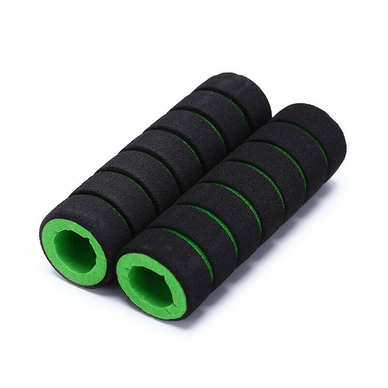 1 Pair Bicycle Grips MTB Sponge Handlebar Cover Ultraight Anti-Skid Shock-Absorbing Handlebar Sleeve Bike Accessories-WAYBIKER
