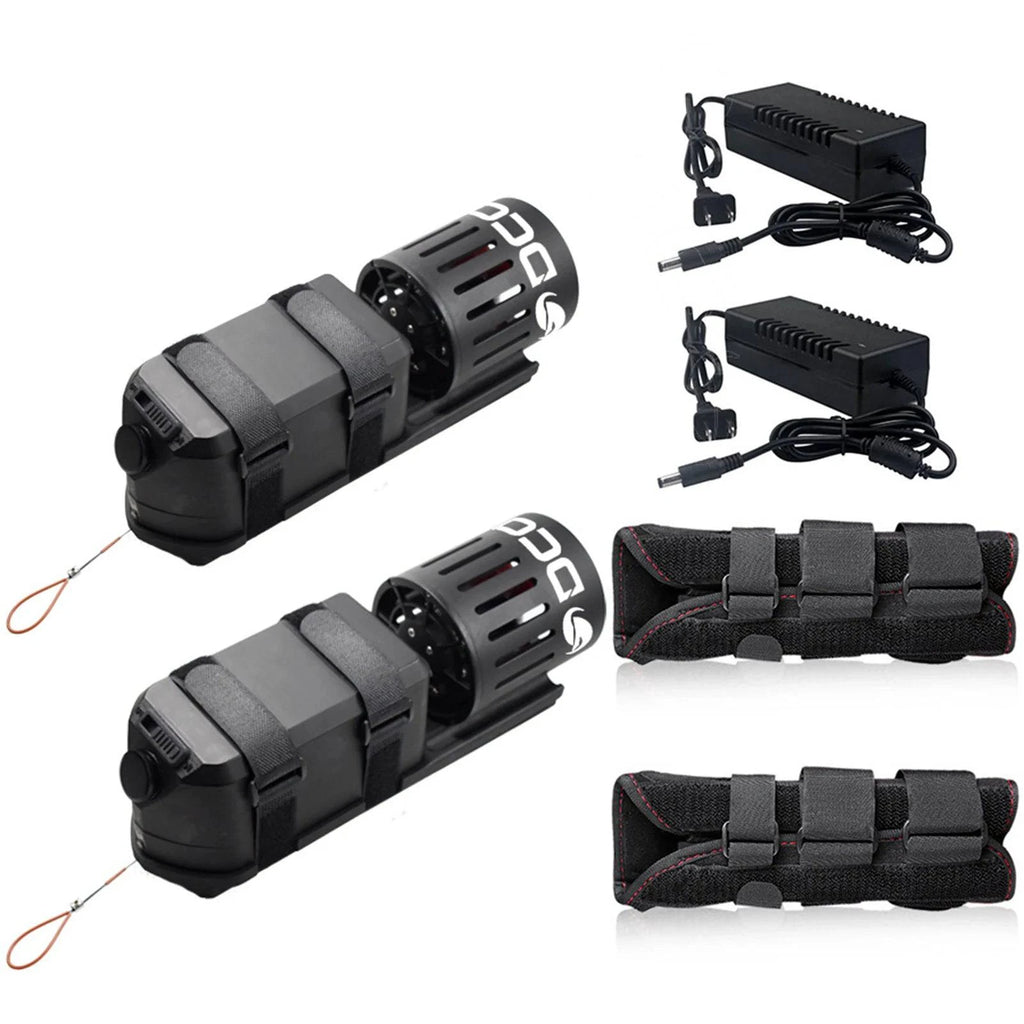 1pc/2pcs Electric Underwater Scooters Sea Scooters 20M Waterproof 4000mAh Rechargeable Battery for Snorkeling Swimming Equipment-WAYBIKER