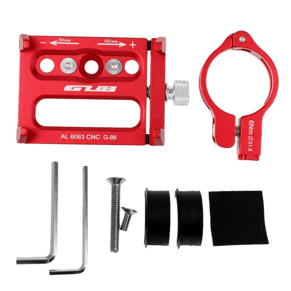 Metal CNC  Handlebar Phone Mount Motorcycle MP4 Cradle Holder Support-WAYBIKER