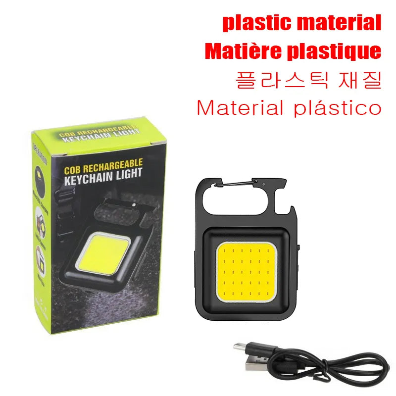 Pocket Multifunction Flashlight Work Light Outdoor Camping lamps Fishing Climbing Lantern LED Light-WAYBIKER