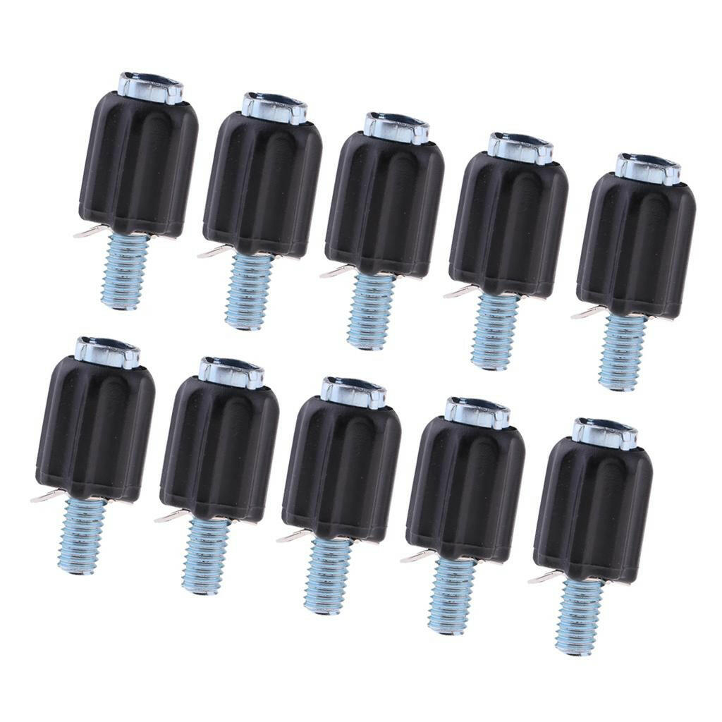 10pcs / pack adjuster front derailleur bolts brake cable-WAYBIKER