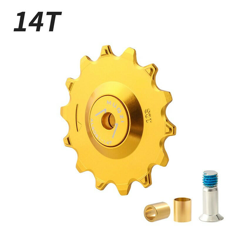 MUQZI Bike Pulley 11T 12T 13T 14T Rear Derailleur Jockey Wheel 7 8 9 10 11 12 Speed Chain Ceramic Pulley-WAYBIKER