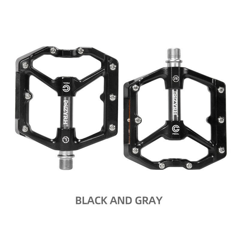 MZYRH Reflective Bicycle Pedals Ultralight Aluminum Sealed Bearings Road Bmx Mtb Pedals Non-Slip WaterProof Bicycle Pedals-WAYBIKER