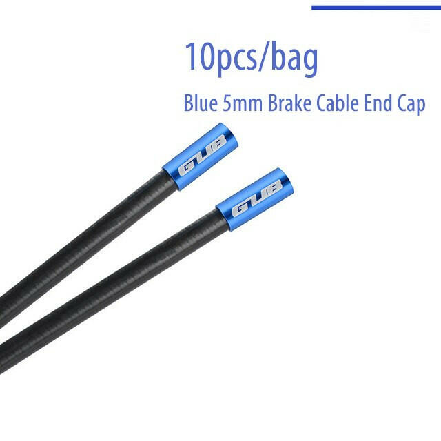10pcs Bike Derailleur Shifter Brake Cable End Cap Housing Ferrules Cover for Road Mountain Bicycle Aluminium Alloy-WAYBIKER