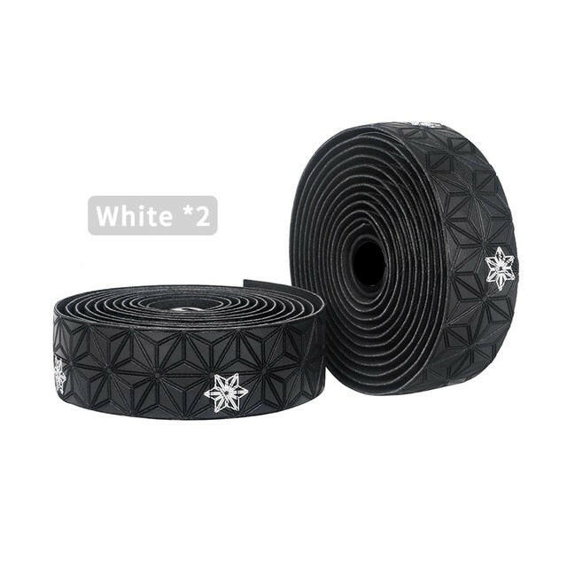 1 pair Soft Road Bike Bicycle Handlebar Cork EVA PU Bar Tape Professional Cycling Damping Anti-Vibration Wrap With 2 Bar Plug-WAYBIKER