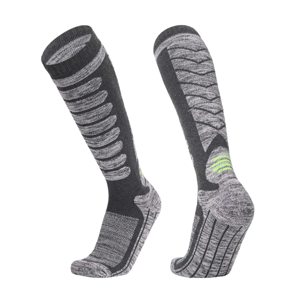 Long Ski Socks for Winter Sports Skiing and Snowboarding hiking socks-WAYBIKER