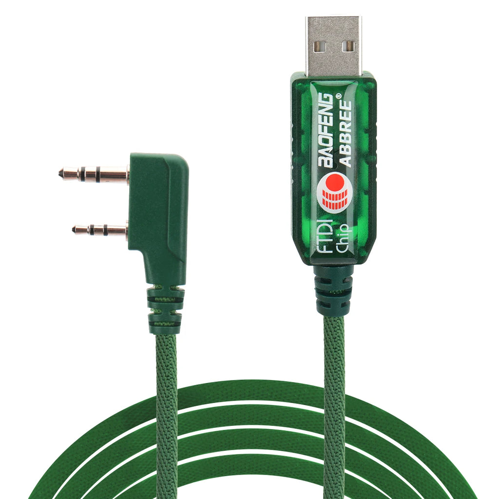 Baofeng FTDI Universal Plug & Play USB Programming Cable for UV-5R 888S UV 13 17 21 PRO Walkie Talkie Easy Setup No Drive Needed