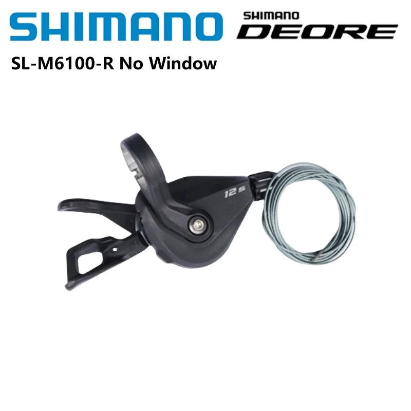 Shimano DEOER Series SL-M6100/M6100 Spec EV Right 12 Speed Shifter For Mountain Bike Riding Parts Original