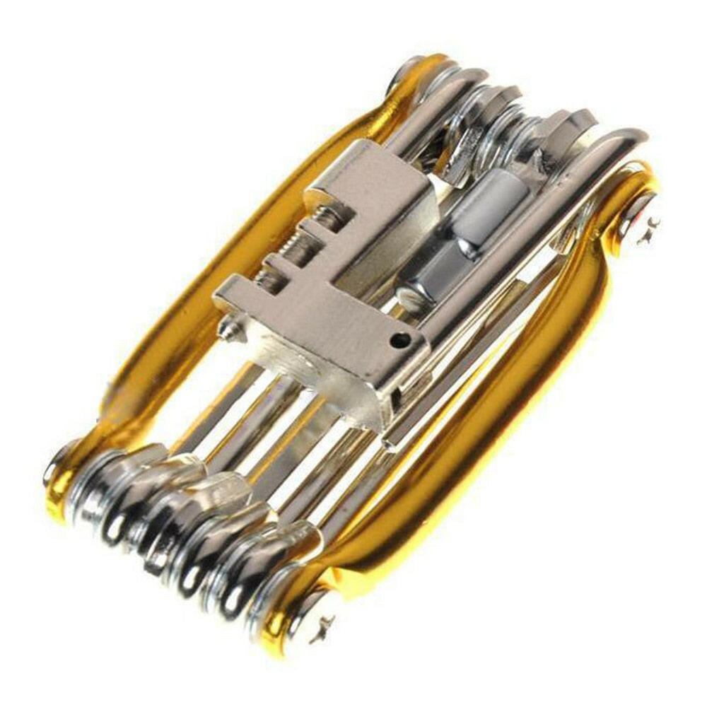 11 in 1 Bicycle Repair Tool Kit Mountain Bike Wrench Screwdriver Chain Hex Spoke Multifunction Bicycle Repaire Set Cycling Tool-WAYBIKER