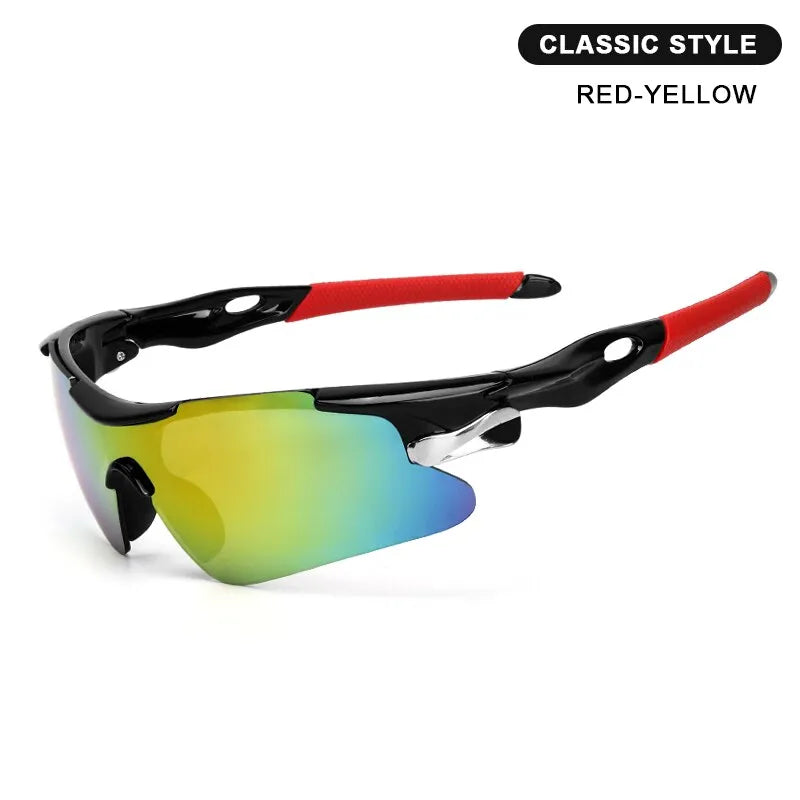RIDERACE Sports Men Sunglasses Road Bicycle Glasses Mountain Cycling Riding Protection Goggles Eyewear Mtb Bike Sun Glasses