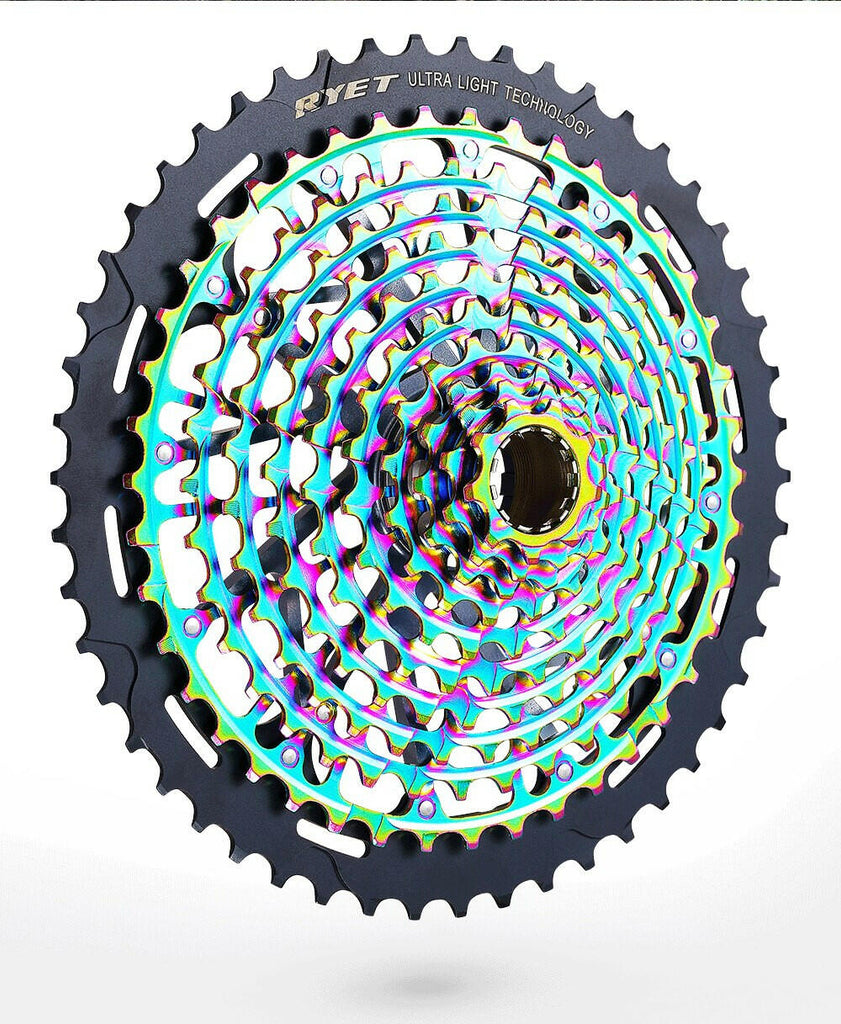 RYET Bicycle Freewheel 12S 11S 9-50T MTB Cassette XD Mountain Bike Cassette 9T to 50T Sprocket Bicycle Product Accessories-WAYBIKER