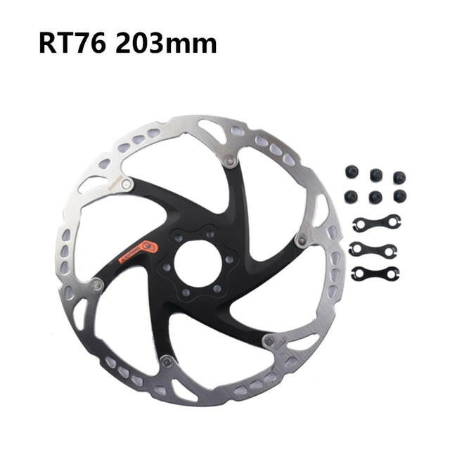 SHIMANO XT Brake Disc SM RT76 RT86 Rotor Ice Point Technology Brake Disc 6 Bolt Mountain Bikes Disc 160MM 180MM 203MM-WAYBIKER