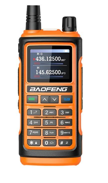 UV-17 Plus V1 V2 Baofeng Walkie Talkie 10W Type C Charging Dual/Tri Band Optional No Pro NOAA 1.77 Inch LCD Screen FM Waterproof-WAYBIKER