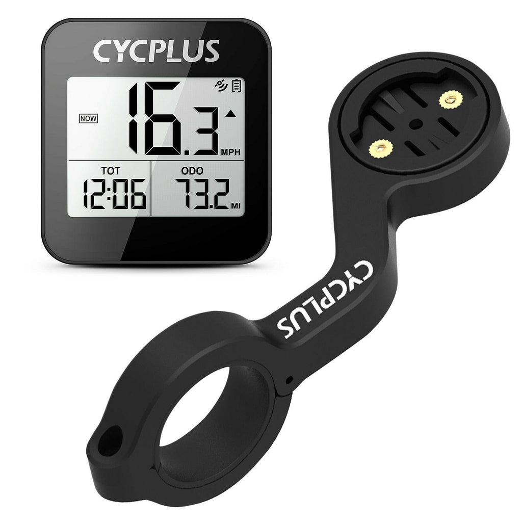 CYCPLUS G1 Wireless GPS Bike Computer Bicycle Speedometer with Mount Holder IPX6 Waterproof Cycling Speedometer Bike Accessories