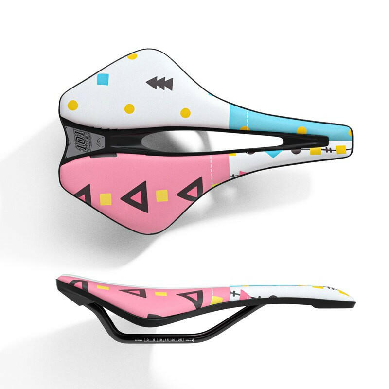 ENLEE Bicycle Seat Saddle MTB Road Bike Saddle Mountain Bike Racing Saddle PU Breathable Soft Seat Ergonomic Cushion-WAYBIKER