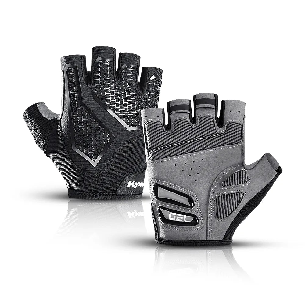 New Half-Finger Men'S And Women'S Cycling Gloves Liquid Silicone Shock-Absorbing Breathable Sports Bike Fitness Gloves-WAYBIKER