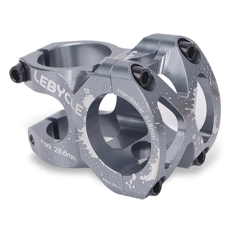 Lebycle Mountain Road Bike Aluminum Alloy CNC Stem Bicycle Handlebar Bike Parts 31.8x35mm Bicycle Handlebar Stem-WAYBIKER